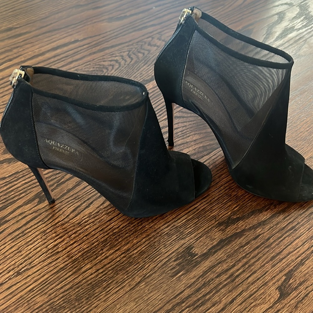 Aquazzura sandal open toe black